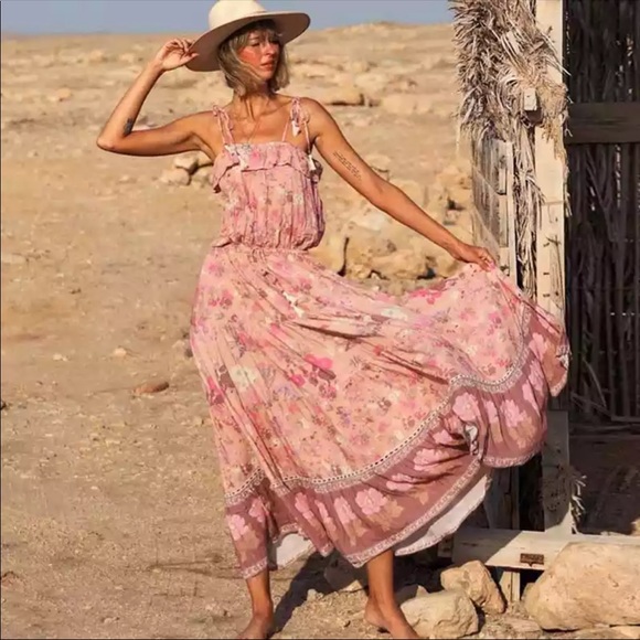 Pink Maxi Dress - Picture 5 of 13